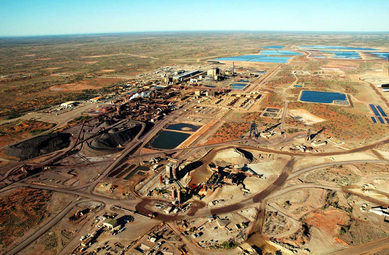 معدن Olympic dam در استرالیا