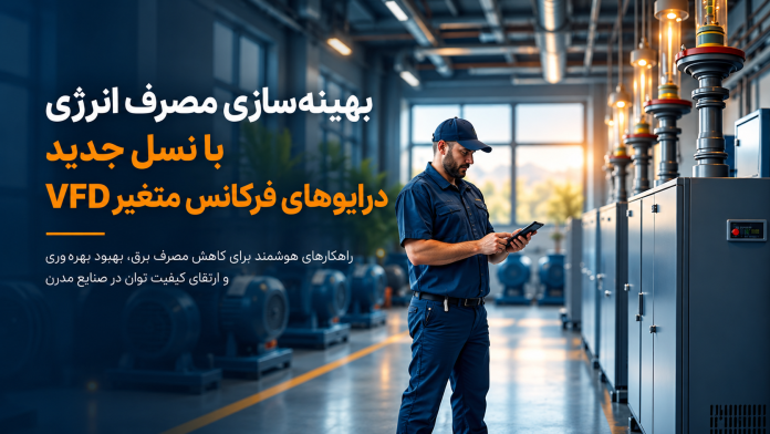 Smart Energy Optimisation in Modern Industry بهینه سازی مصرف انرژی با VFD